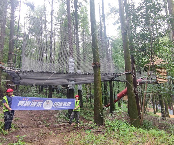 有趣游樂-信陽大地之丘營地叢林探險(xiǎn)項(xiàng)目